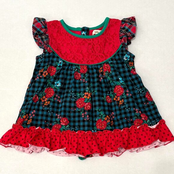 Matilda Jane Boughs Of Holly Tunic - Picture 1 of 6